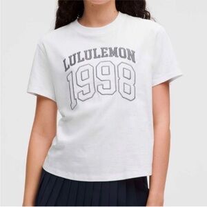 NWT Lululemon 1998 Relaxed Graphic Tee size 14